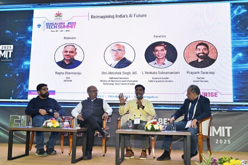India Charts a Bold Decade of Intelligent Growth at Bengaluru Tech Summit Panel on Its AI Future