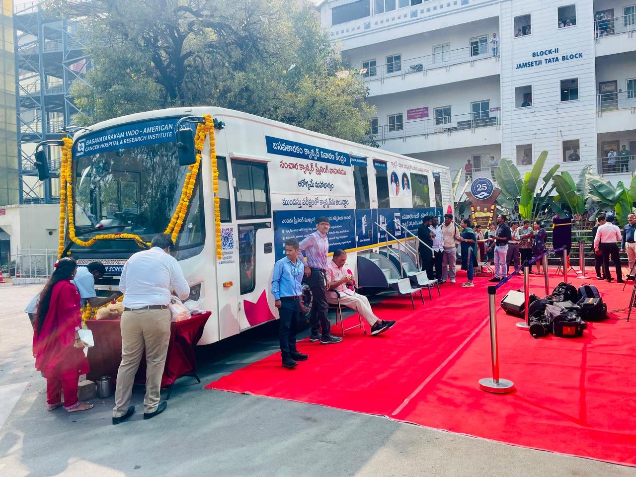 BPL Medical Technologies equips AI-Integrated Mobile Cancer Screening Bus 